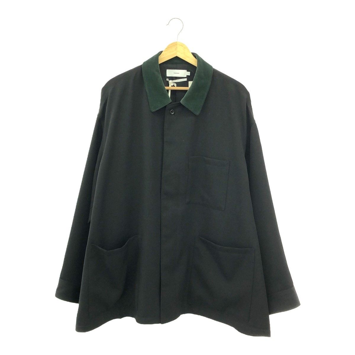 タグ付 GRAPHPAPER グラフペーパー 22/AW GM223-20172 HARD GABARDINE