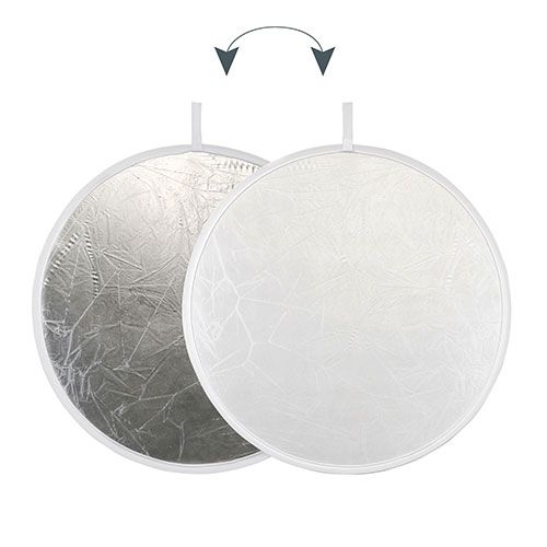 【100％正規品保証 ！！！】 ケンコー トキナー レフ板 Rレフ S W 132cm 銀 白 折りたたみ 収納ケース付属 KRR-S W132 KEN080245 シャツ