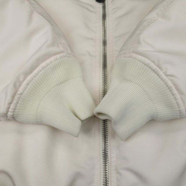 美品 22aw ハイク HYKE UNITED ARROWS別注 MA-1 リバーシブル ボンバージャケット フライトジャケット ミリタリー ブルゾン アウター L 美品 22aw ハイク HYKE UNITED ARROWS別注 MA-1 リバーシブル