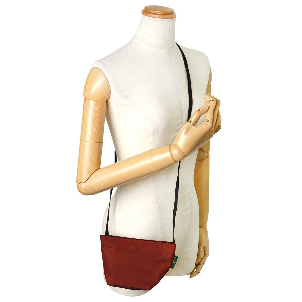 新品 エルベ シャプリエ Herve Chapelier ショルダーバッグ 舟型