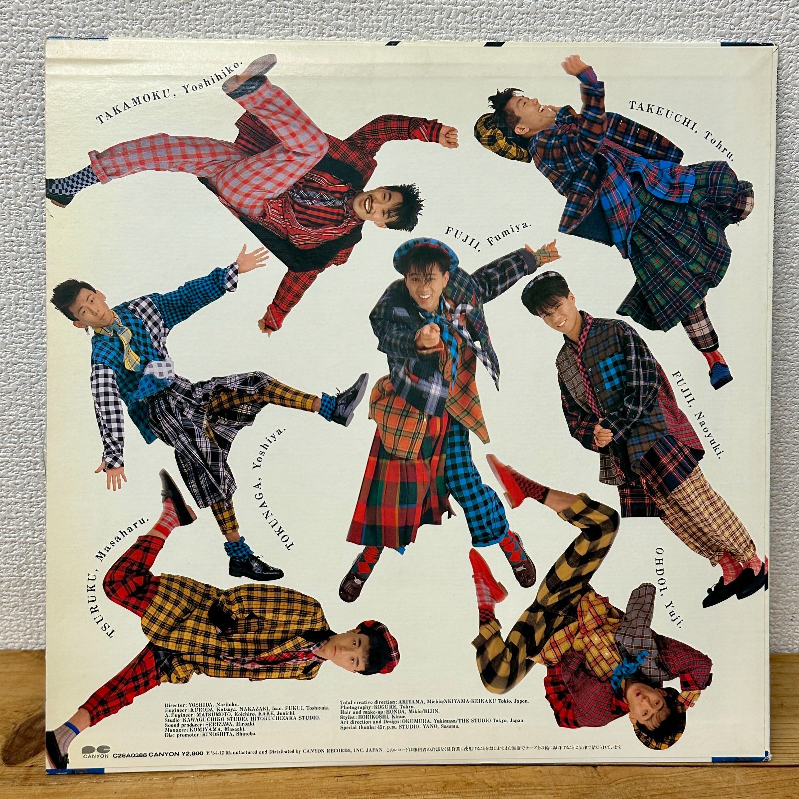 チェッカーズ　レコード　LP盤　9枚セット　昭和レトロ チェッカーズ MOTTO!!CHECKERS もっと！チェッカーズ LPレコード