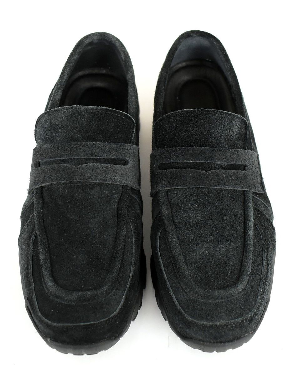 OPENING ACT リアルスウェードレザーVibramボリュームスニーカー VIBRAM×OPENING ACT リアルレザースウェードローファー