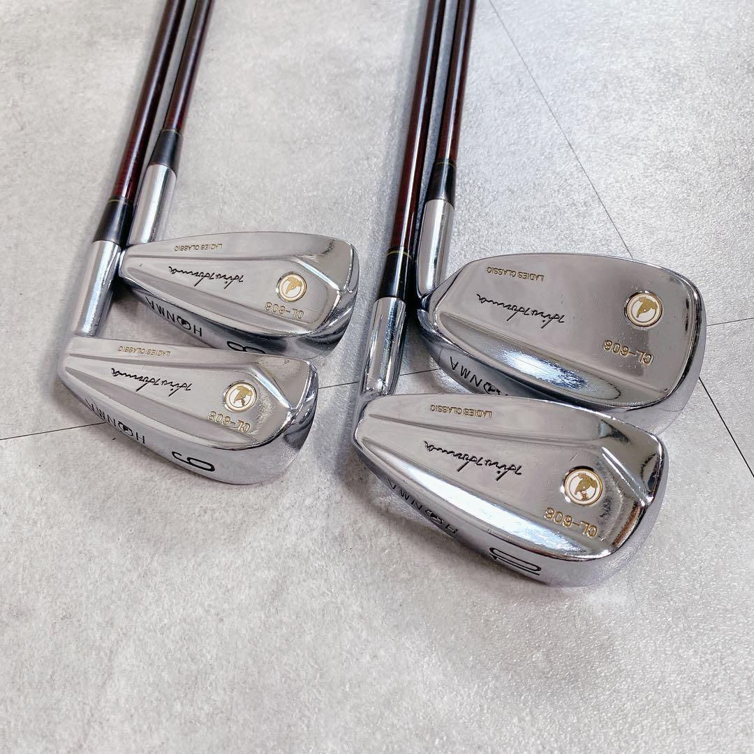 X 657 本間ゴルフ 他 レディース ゴルフ ハーフセット 9点 くま ハート