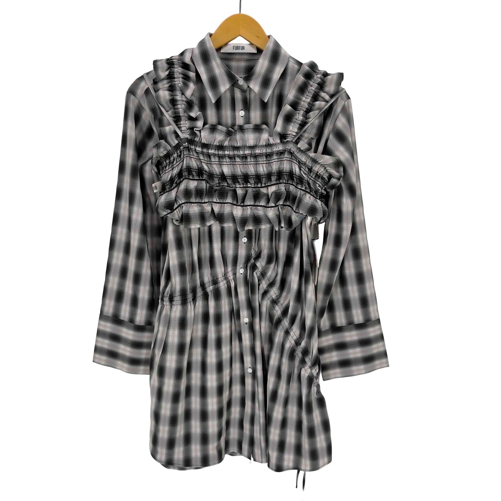 furfur(ファーファー) ビスチェセットブラウス レディース ONE SIZE  中古 古着 0247 ファーファー furfur ビスチェセットブラウス レディース ONE