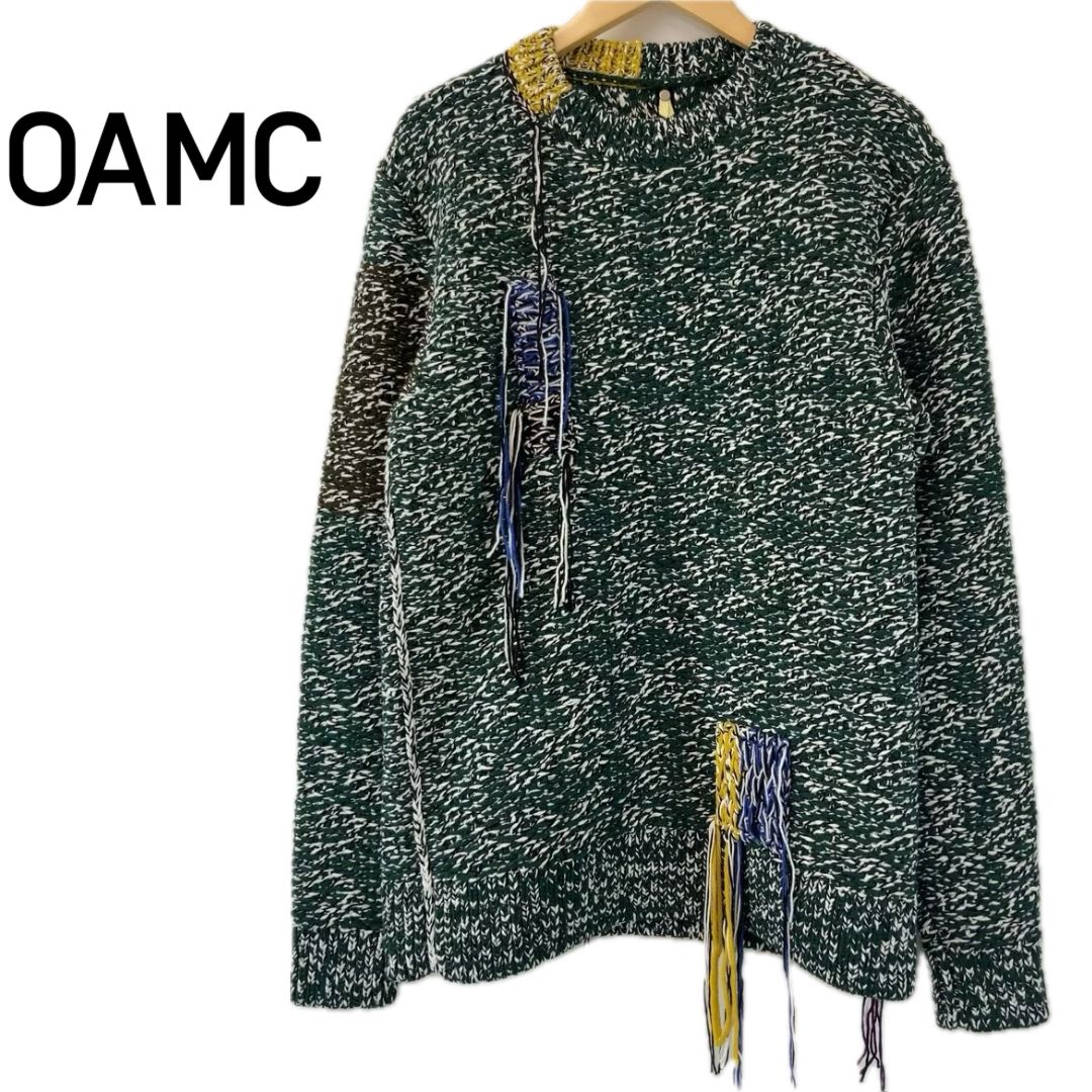 OAMC オーエーエムシー CREW NECK ASTRAL WOOL BLEND PULLOVER S 