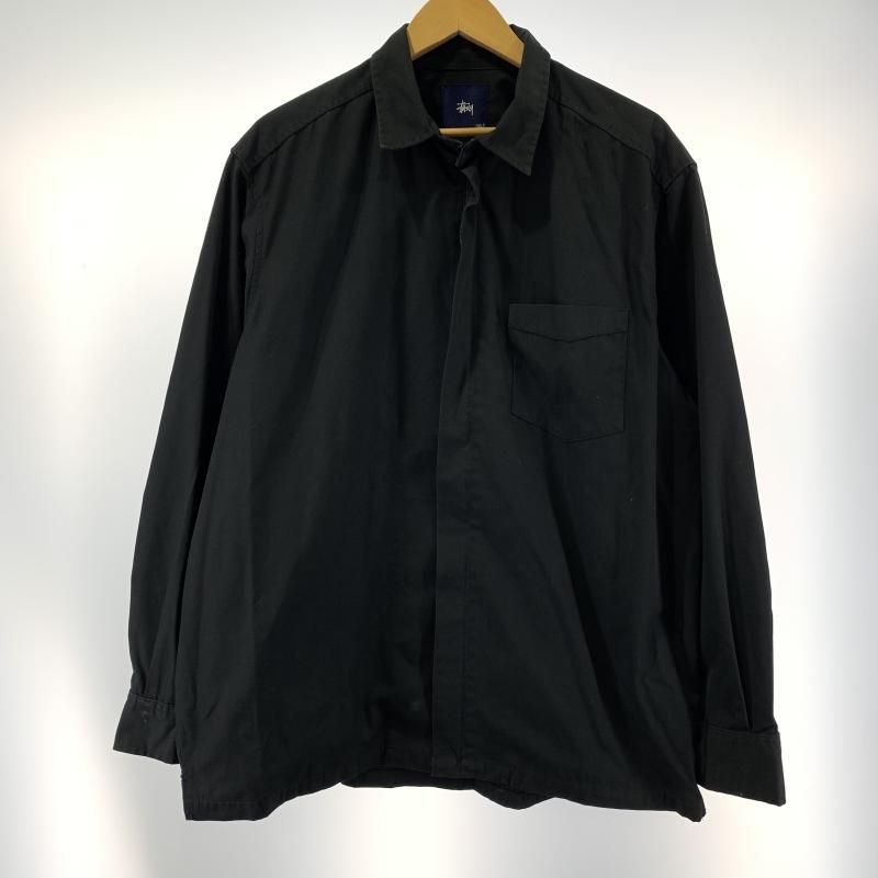 90s STUSSY ジャケット サイズXL ブラック 紺タグ ステューシー 19