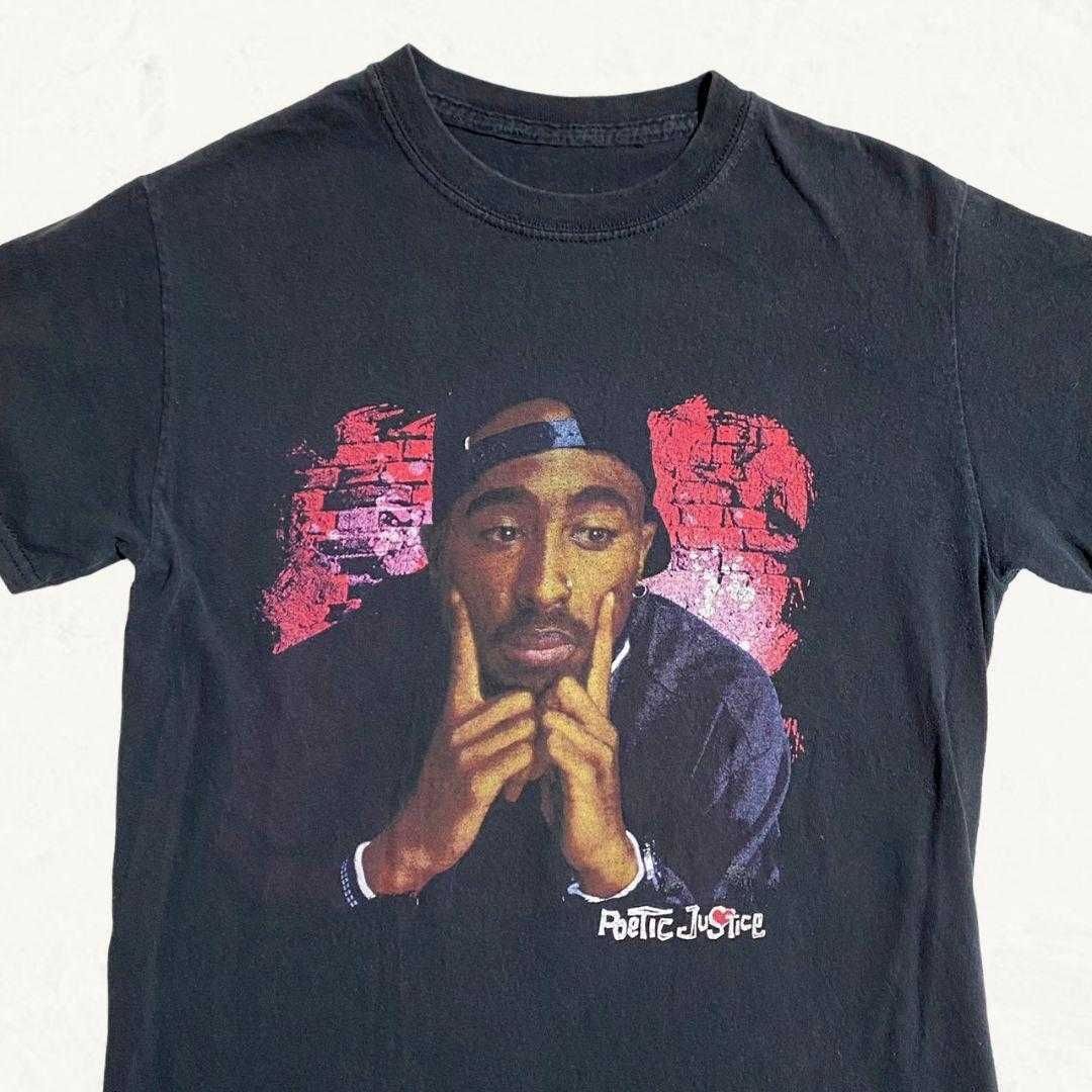 半袖 ユーズドJMW ビンテージ 黒 ポエティックジャスティス 2PAC T