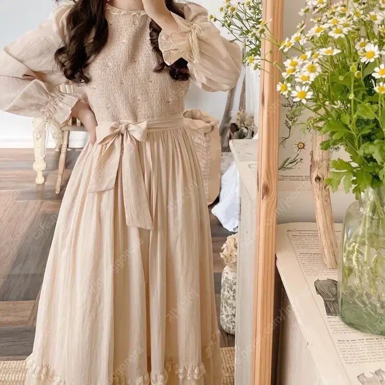 mimi boutique アベックデフルール ローズガーデン ワンピース