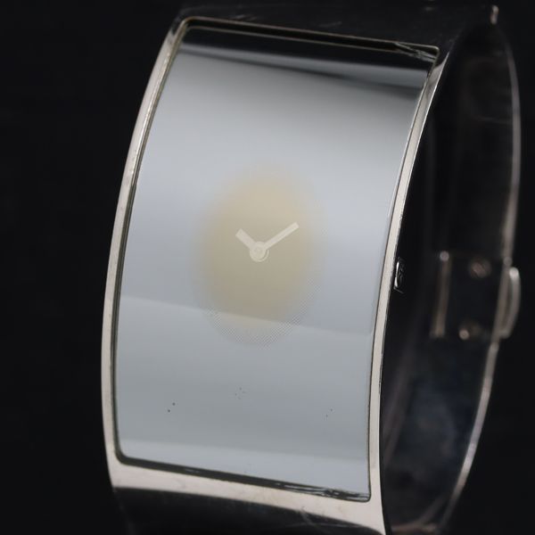 稼動 カルバンクライン K34233 L QZ 黒文字盤 バングルウォッチ レディース腕時計 KRH 2000000 NSK