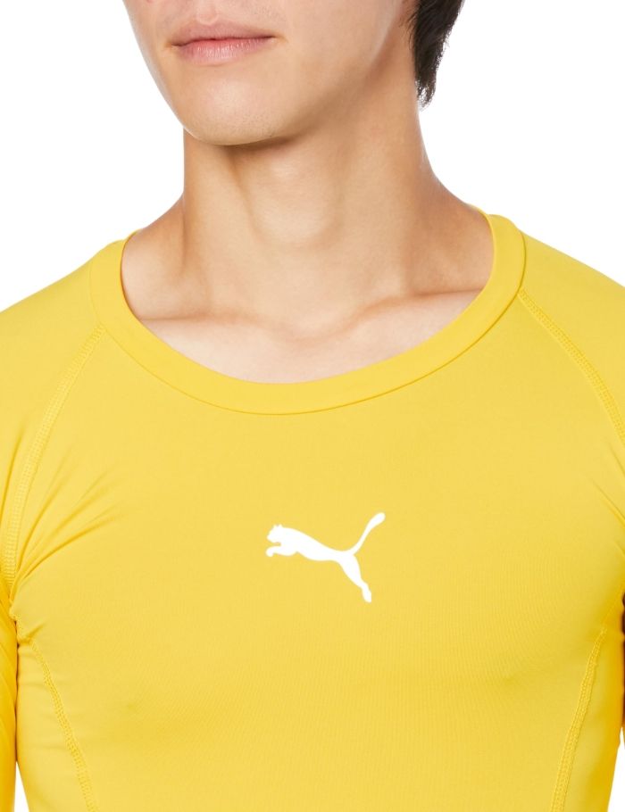 【新品・5営業日で発送】PUMA プーマ LIGA_BASELAYER_SS_Tシャツ (658223) 色 : CYBER_YELLOW サイズ : XXL 
