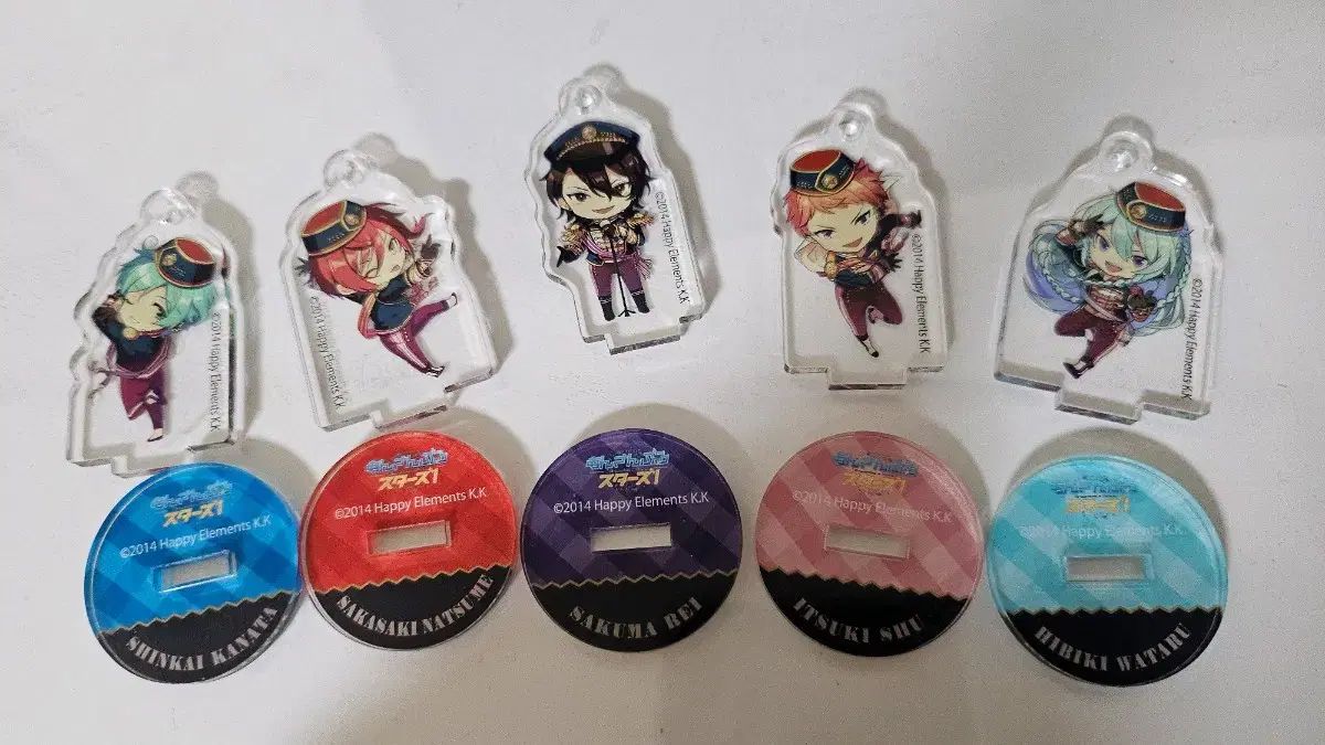 あんスタ 五奇人 深海奏汰 缶バッジ コミケ 【未開封】 あんスタ コミケ 五奇人セット 朔間零 深海奏汰 日々樹渉 斎宮