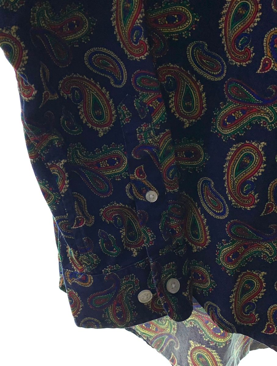 シュプリーム SUPREME Paisley Brushed Twill Long Sleeve L/S Botton 