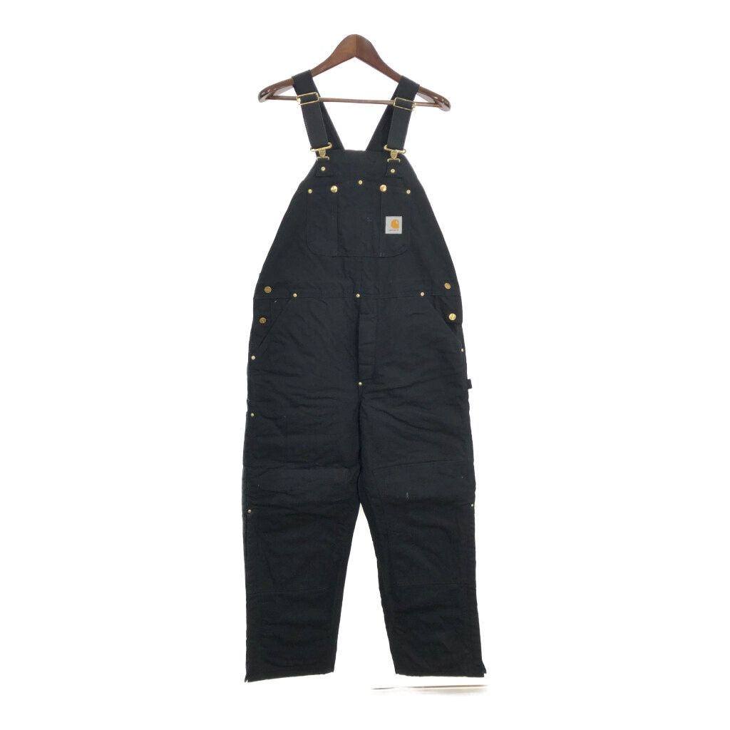 00年代 USA製 Carhartt カーハート ダック ダブルニー ビブ