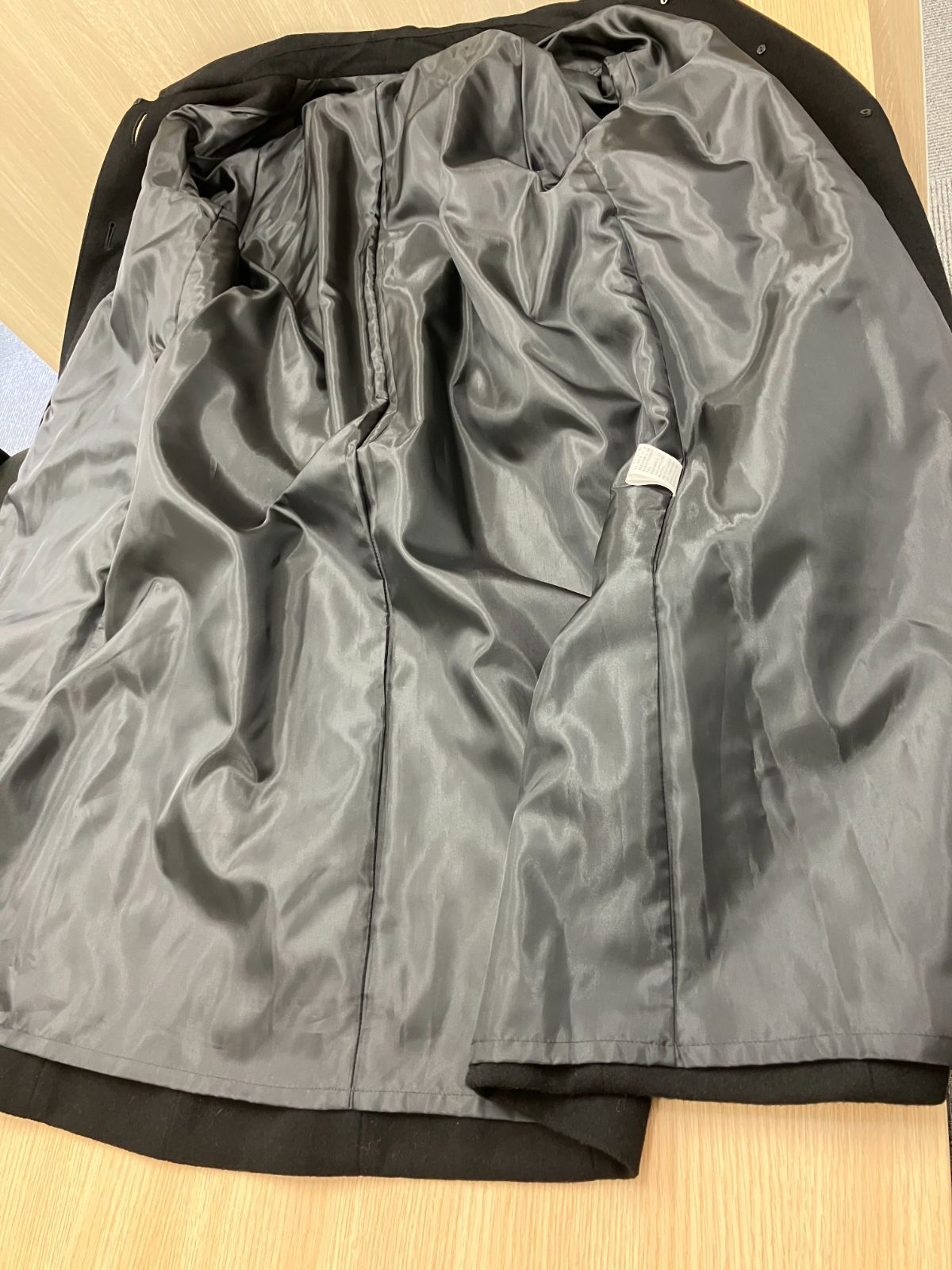 カシミア混合コート