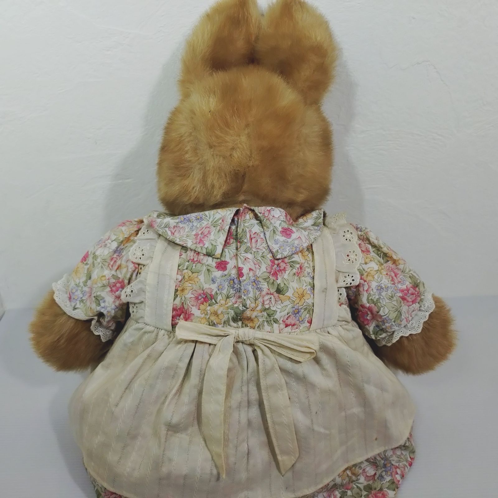 昭和レトロ　ヴィンテージ  ファースト　ウサギ　ぬいぐるみ　中古品 昭和レトロ ヴィンテージ ファースト社 うさぎ ぬいぐるみ 中古