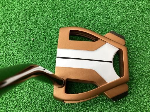 初売り 福袋 中古】 シングルベンド COPPER/WHITE X Spider テーラーメイド パター