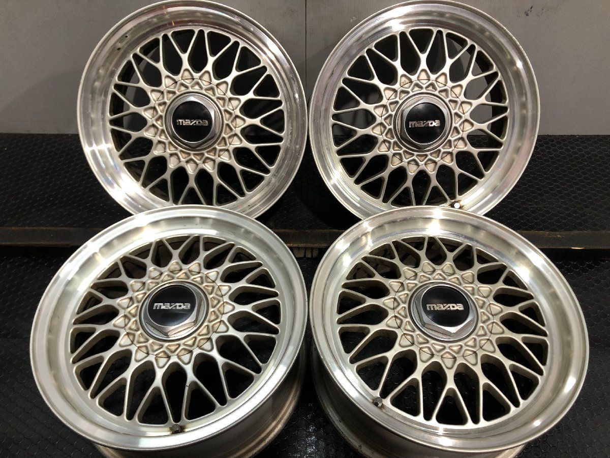 希少】MAZDA FC3S RX-7 サバンナ 純正OPホイール BBS RG 15