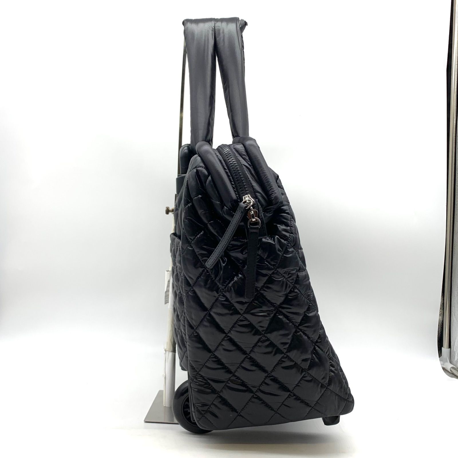 お買い得】CHANEL 2輪キャリーバッグ COCO COCOON ブラック 美品