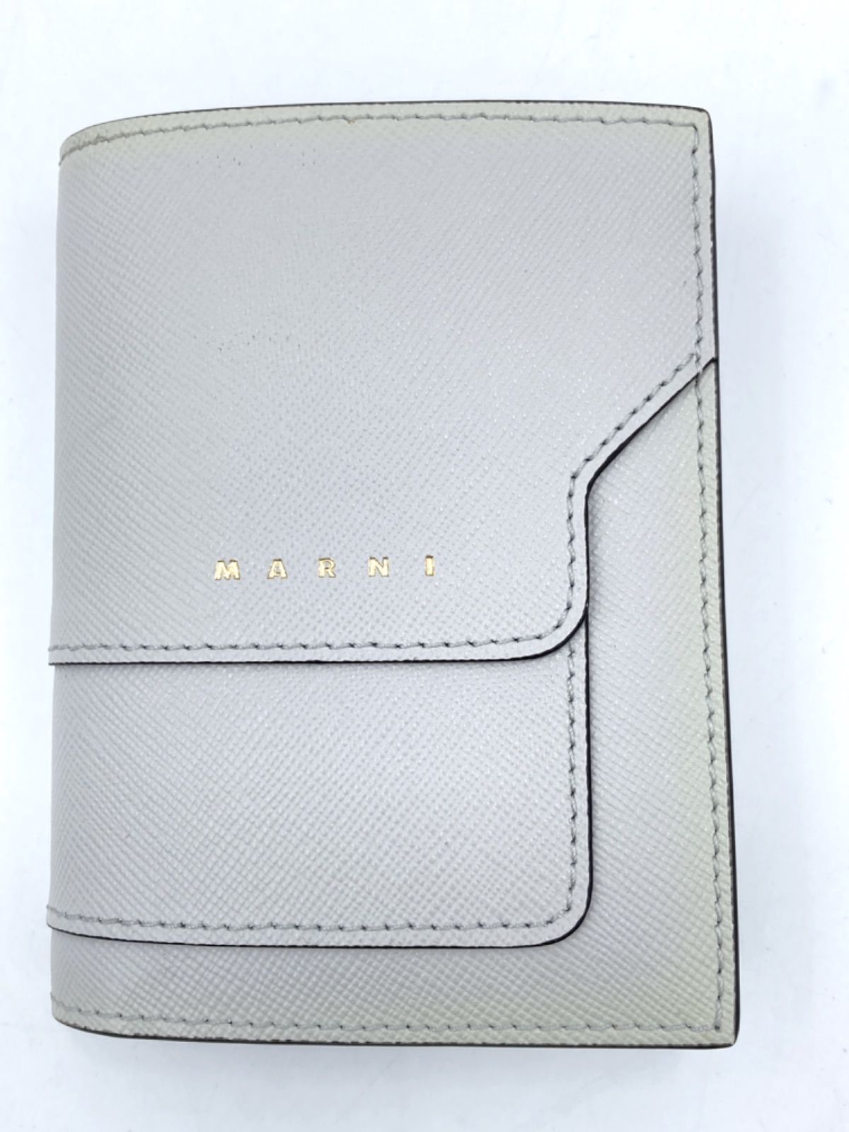 015)MARNI マルニ 二つ折り財布 TRUNK トランク 美品