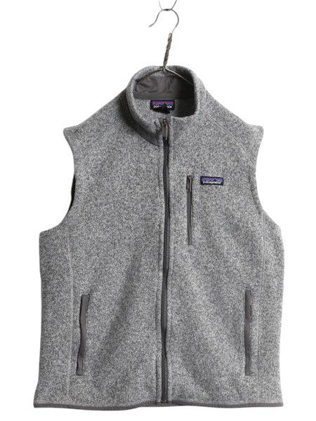 【お得なクーポン配布中!】 パタゴニア ベターセーター ベスト メンズ М 古着 15年製  Patagonia フリース セーター 前開き フルジップ アウトドア 重ね着 ハイネック