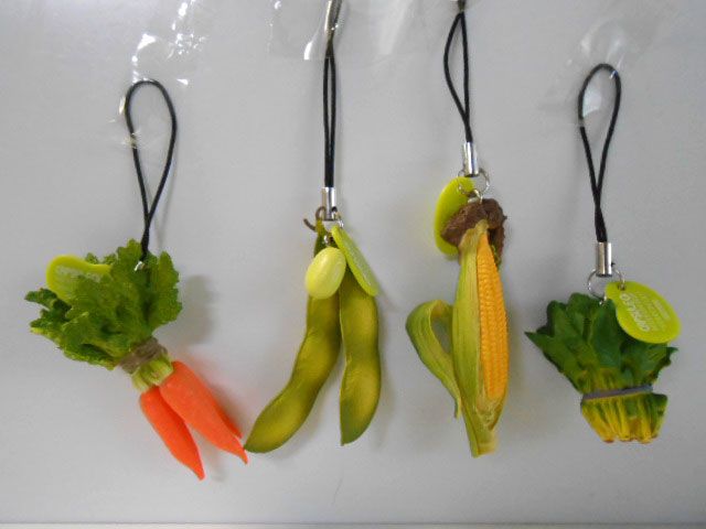 ♯Jpi18BJ カプセルQ ベジコレ! 野菜 ストラップ コレクション 8種 ♯Jpi18BJ カプセルQ ベジコレ!野菜 ストラップ コレクション 8