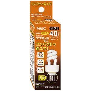 NEC(エヌイーシー) 電球形蛍光ランプD形40W電球色(E17) EFD10EL7E17C3C ggw725x NEC(エヌイーシー) 電球形蛍光ランプD形40W電球色(E17) EFD10EL7E17C3C