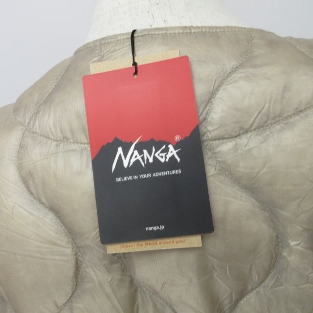 ナンガ NANGA タグ付き ND2242-1C316 オニオンキルト キルティング 