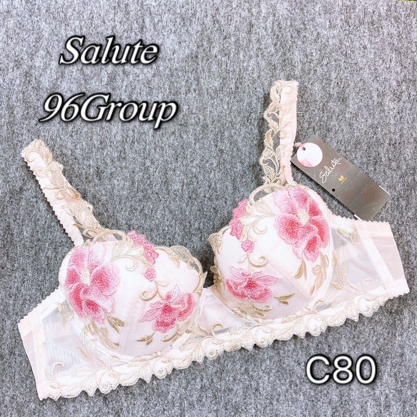 Salute サルート 96G ブラジャー ワコール サルート 96G ブラジャー BTJ496 3/4カップワイヤー (P