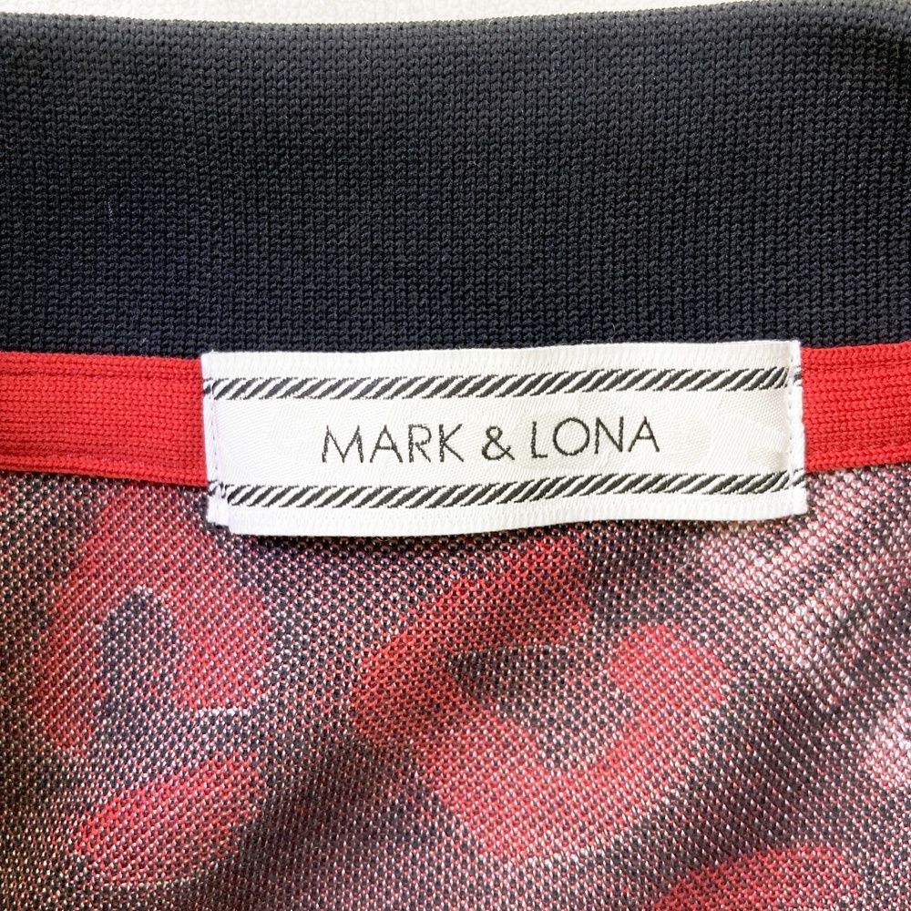 サイズ：L MARK&LONA マークアンドロナ 半袖ワンピース ロゴ