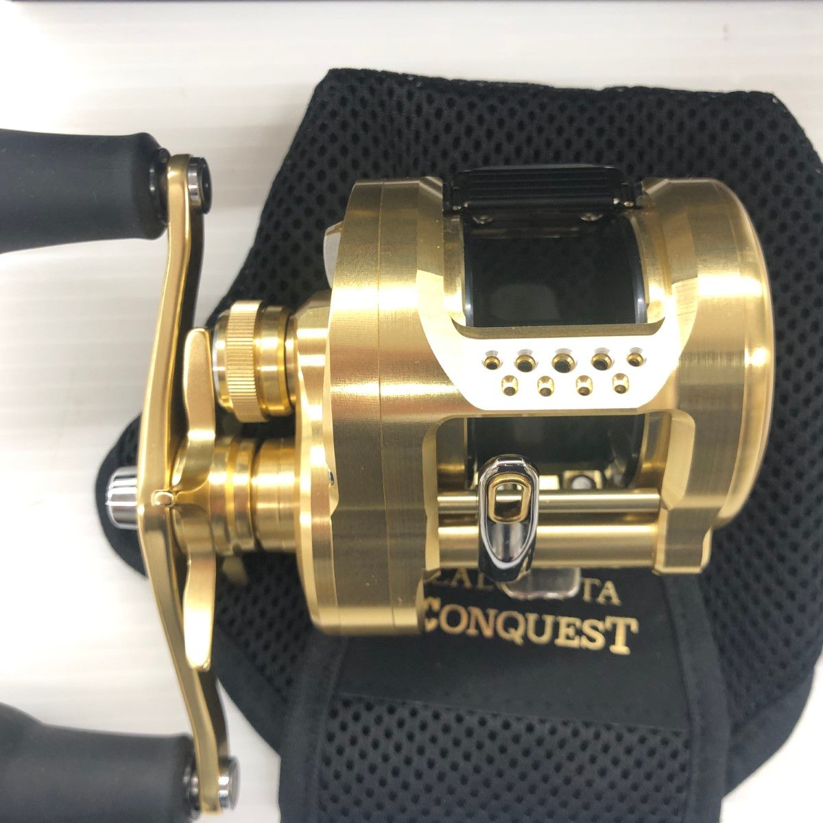 σσSHIMANO シマノ 23カルカッタコンクエストMD300XGLH 美品 程度A 箱付  