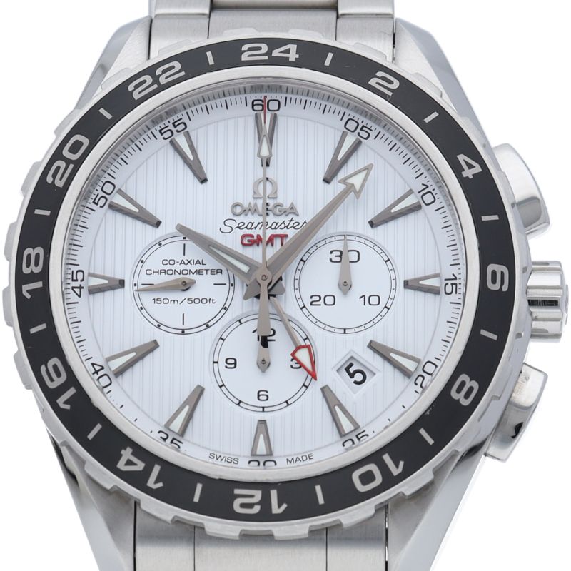 オメガ シーマスター アクアテラ 150M コーアクシャル GMT クロノ