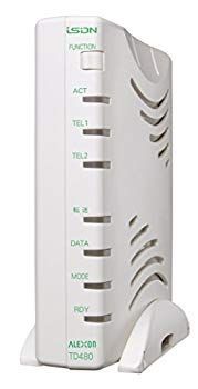 アレクソン ISDNターミナルアダプタ DSU付 ALEX-TD480 p706p5g