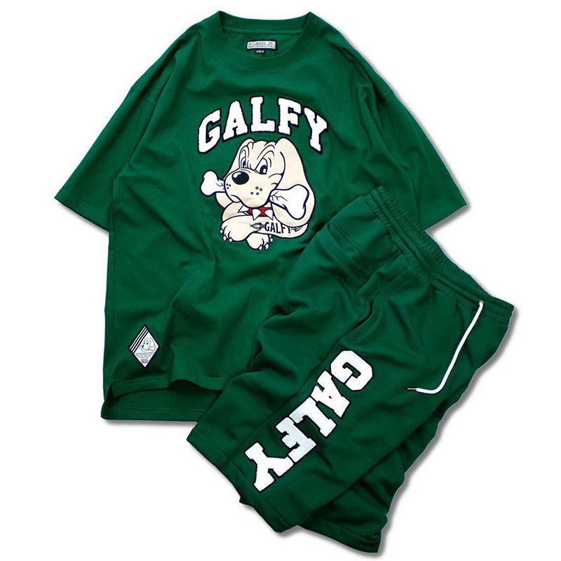 ガルフィー 半袖Tシャツ ハーフパンツ セットアップ 122035