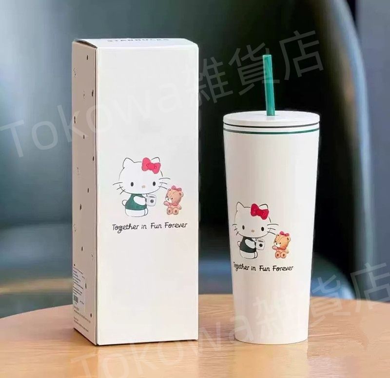 海外限定】 スターバックス ハローキティ エプロン スタバ