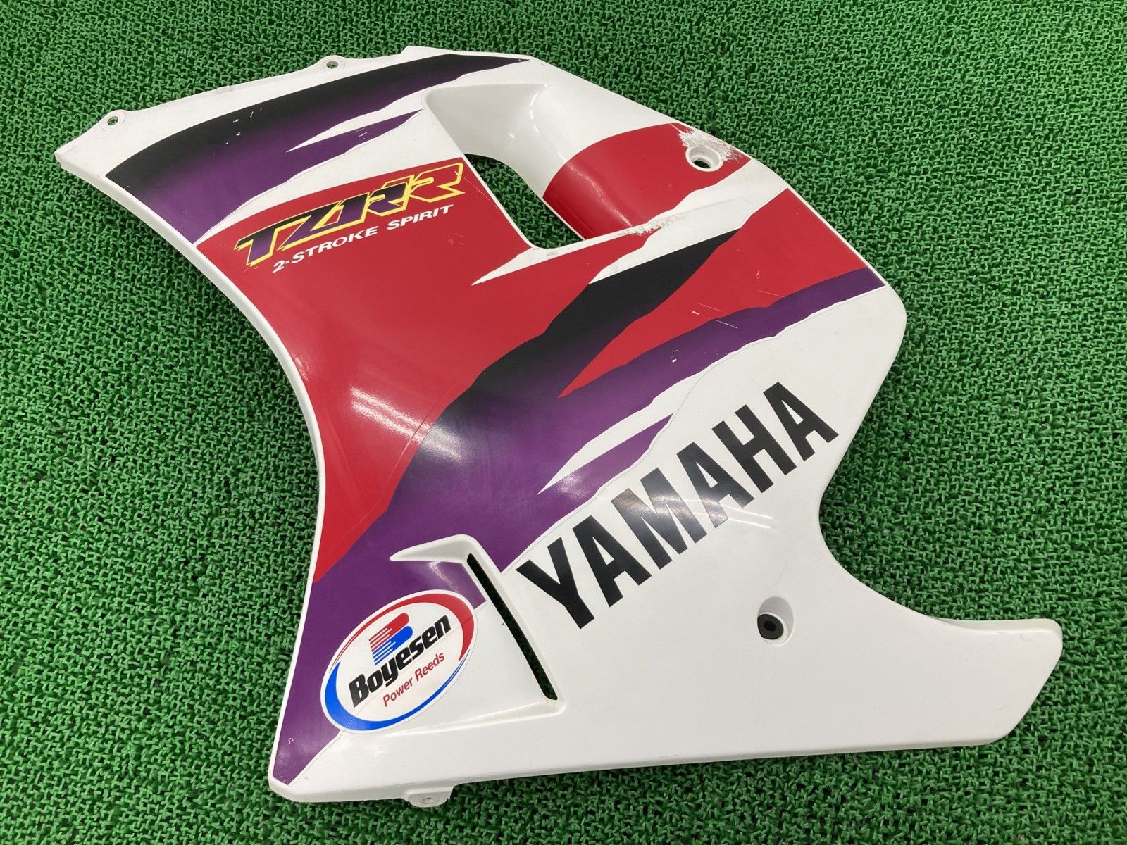 TZR50R サイドカウル 左 白 ヤマハ 純正 バイク 部品 4EU 1994年モデル