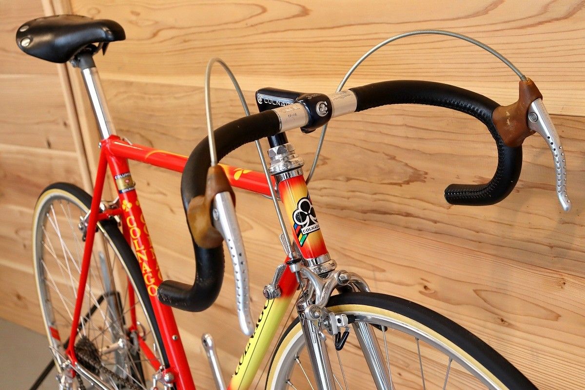 COLNAGO ロードバイク シルバー/オレンジ コルナゴ COLNAGO スーパー SUPER カンパニョーロ ヌーヴォ