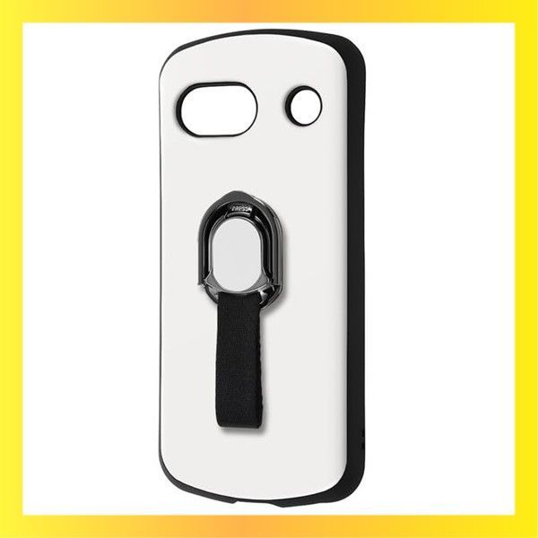 新着 Google Pixel 8a ケース スマホリング リング付き ホワイト Pixel8a グーグル ピクセル エイトエー ピクセル8a 耐衝撃 シンプル カバー ソフト ハード スマホケース スマホカバー
