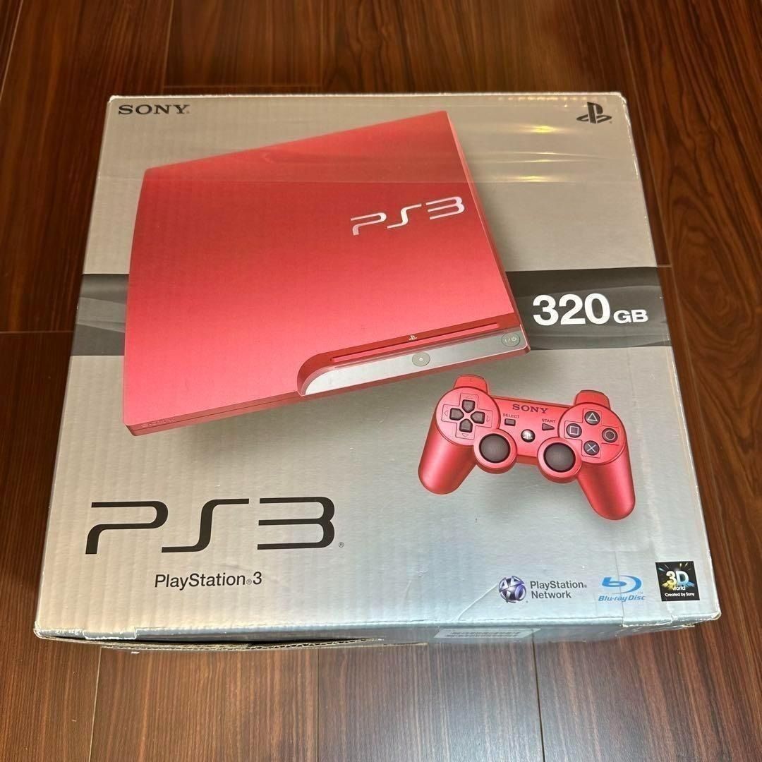 PS3 320G 3000B スカーレットレッド 1320