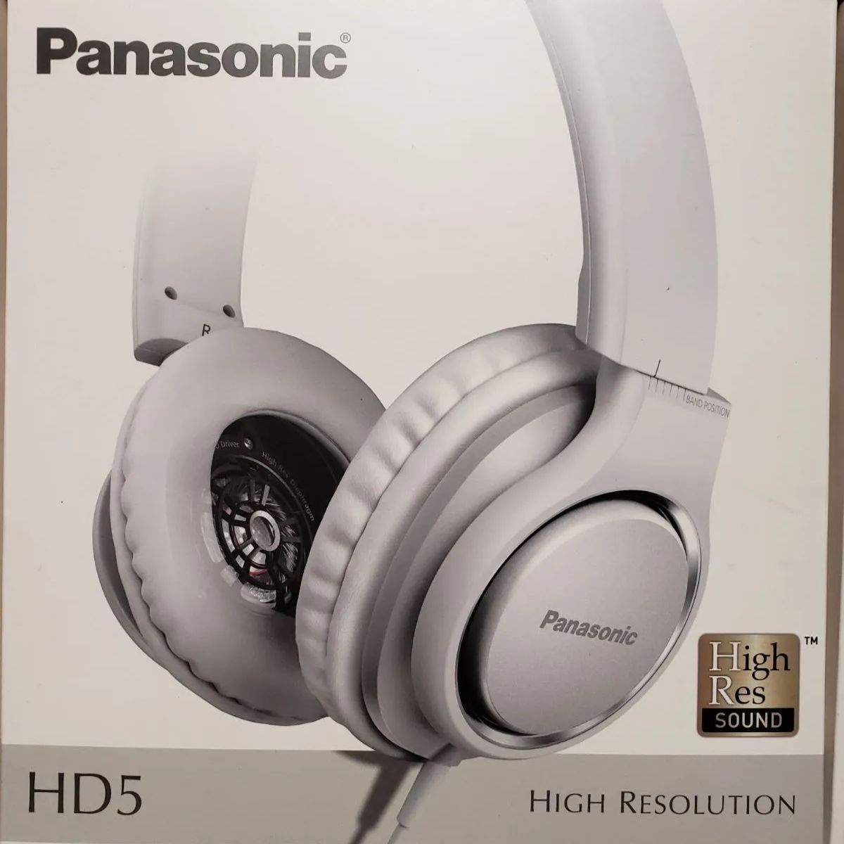 Panasonic RP-HD5-W 密閉型ヘッドホン ハイレゾ音源対応 新品 - メルカリ