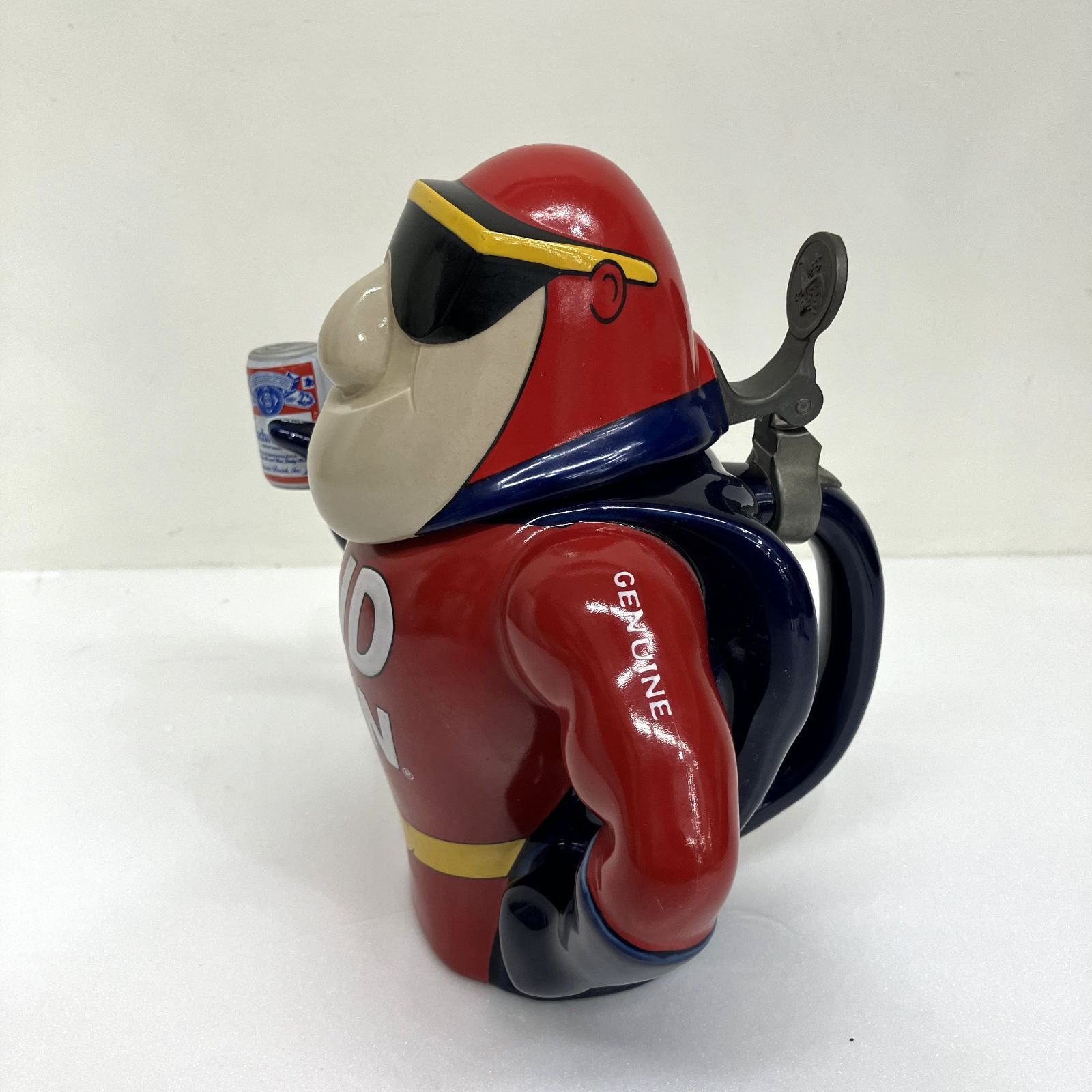 バドワイザー Budweiser BUD MAN STEIN ビアマグ 陶器マグ ?1993 90s