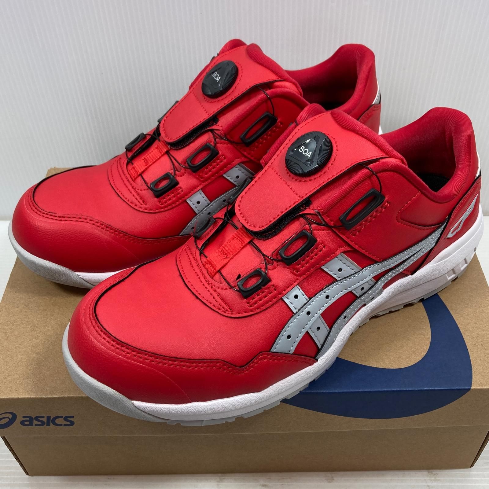 κκasics アシックス 工具関連用品 安全靴 26.0cm WINJOB CP306 BOA レッド