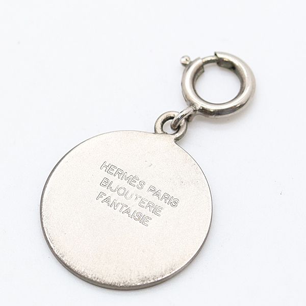 良品 エルメス ペンダントトップ シルバーカラー アクセサリー