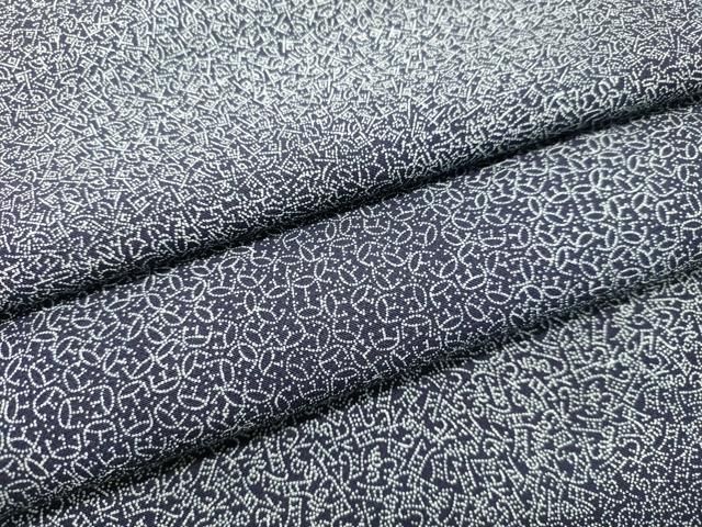 平和屋着物○藍造り国選定無形文化財 藍師・佐藤昭人 藍工房 江戸小紋