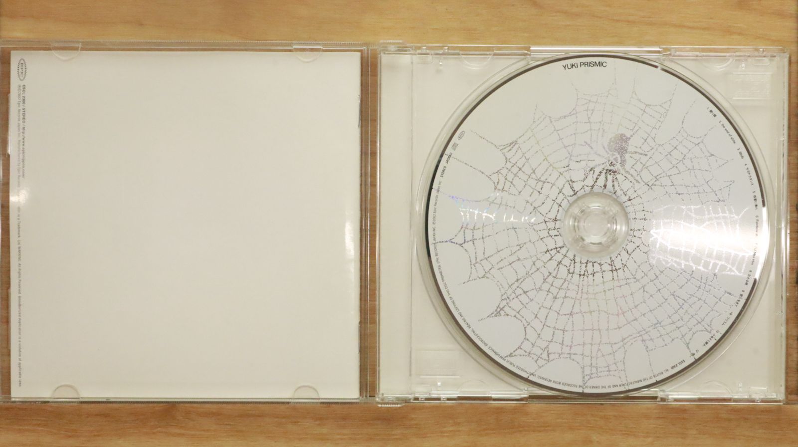 国内盤CD☆ユキ/YUKI□ PRISMIC 【ESCL2300/4988010001889