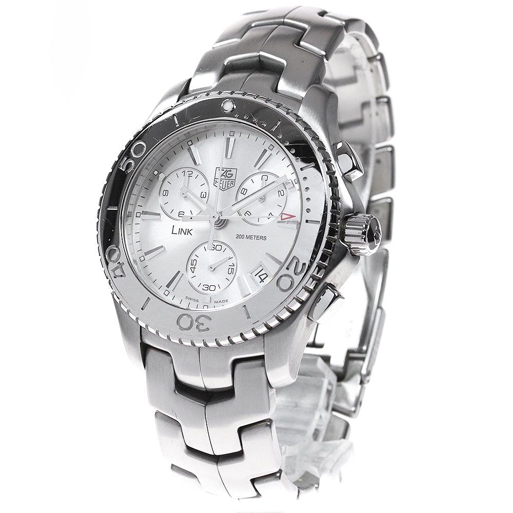 タグホイヤー TAG HEUER CJ1111 リンク クロノグラフ クォーツ メンズ_