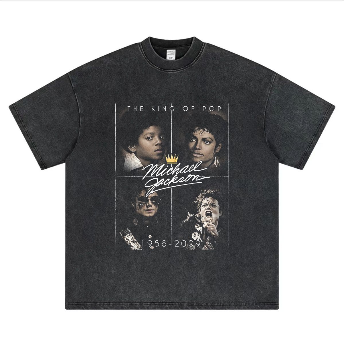 マイケルジャクソン　Prince キングオブポップ　人気の黒　tシャツ マイケルジャクソン Prince キングオブポップ 人気の黒 tシャツ