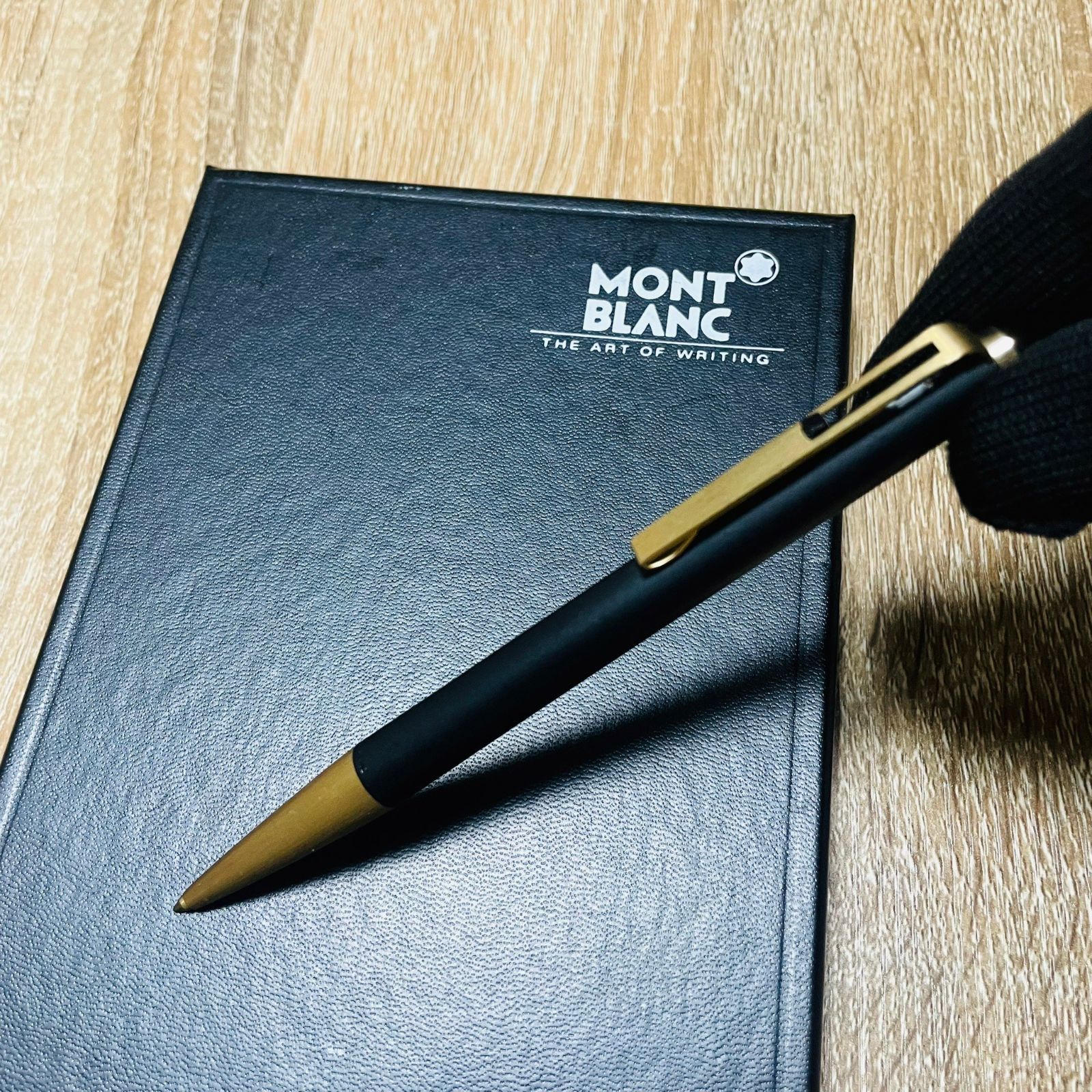 Mont Blanc #784 モンブラン ハンマートリガー ブラック＆ゴールド 希少 ヴィンテージ ボールペン - メルカリ