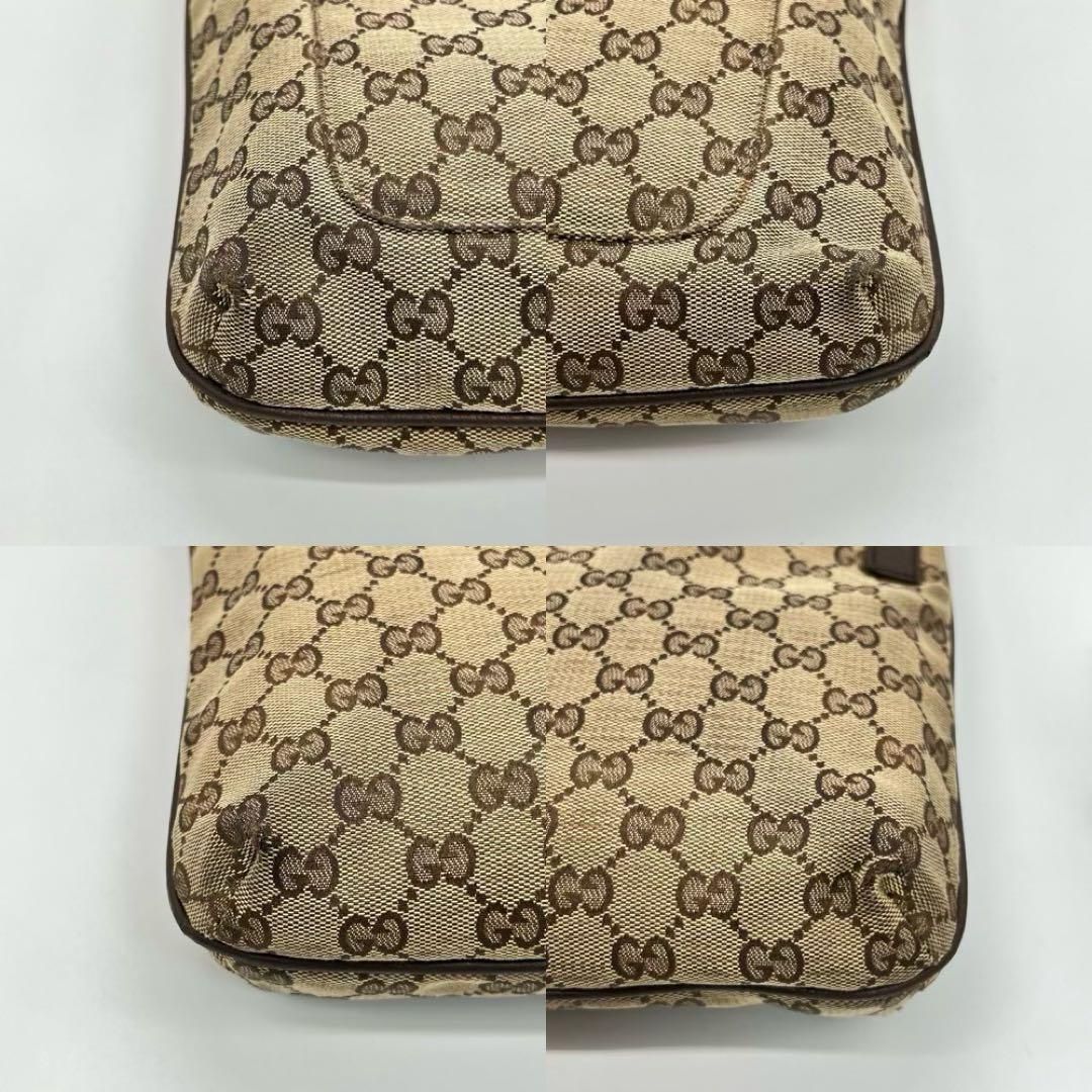 良品】GUCCI ポシェット サコッシュ ショルダーバッグ GG