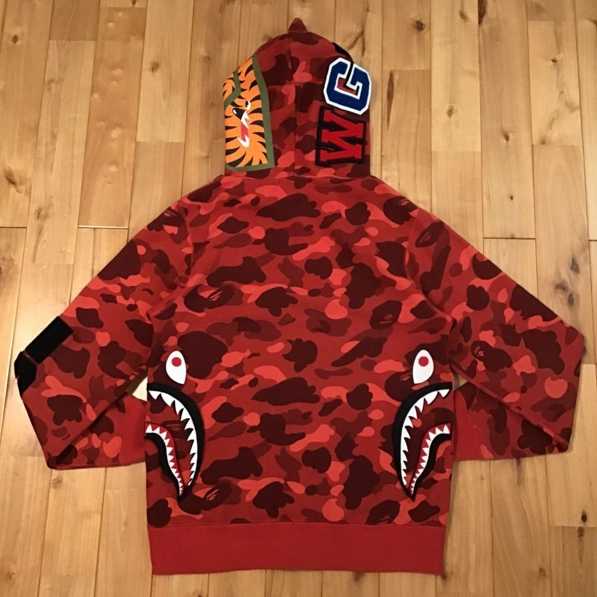 a bathing bape シャークパーカー L袖丈69