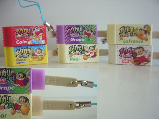 ♯Igg12IEガリガリ君にょっきりストラップ2012全10種